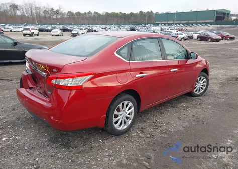 2014 Nissan Sentra Sv from USA, damaged, VIN 3N1AB7AP8EY288854